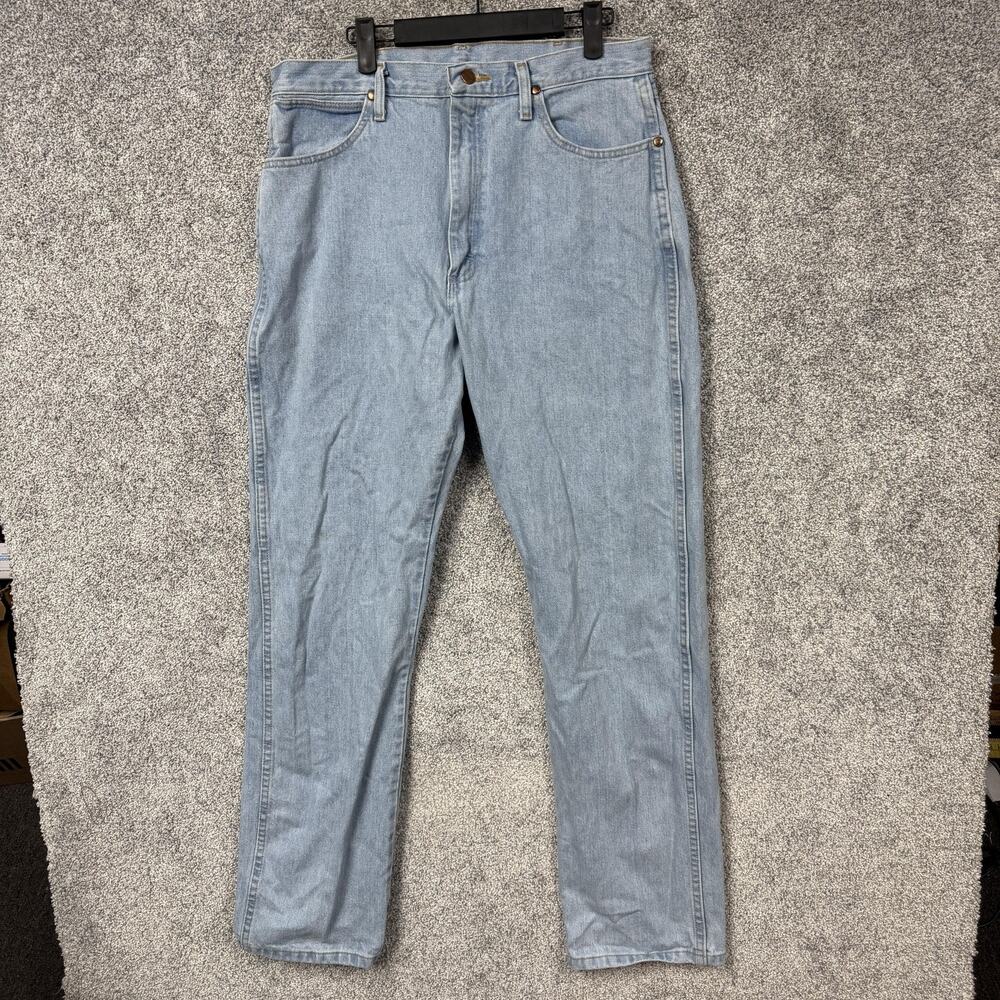 Vtg 90s Wrangler Jeans 33x33 Coastal Cowgirl Quiet Sophistication Heritage Y2K